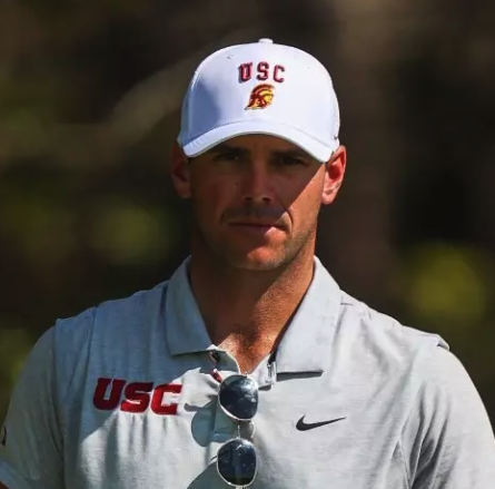 Kolton Lapa, USC men's golf coach