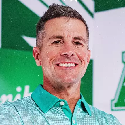Luke Calcatera, North Texas men's golf coach